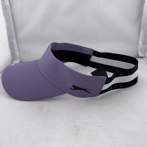 Slazenger Golf Pickleball Purple Visor Hat Sweatband Women's One Size Fits Most